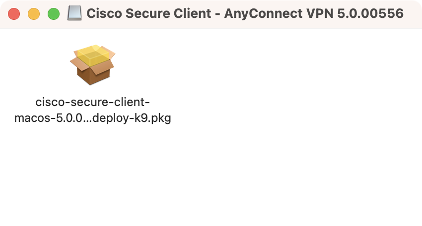 Secure Client Mac Disk Image