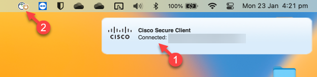 Secure Client Mac Connection Message