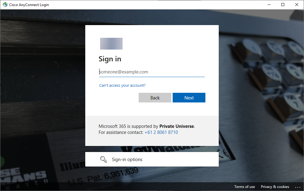 Secure Client Windows Connection Authentication