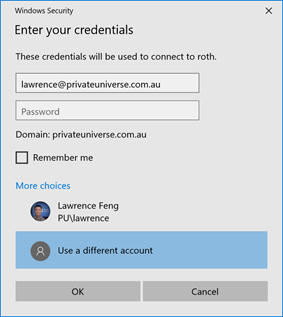 Remote Desktop Authentication 3